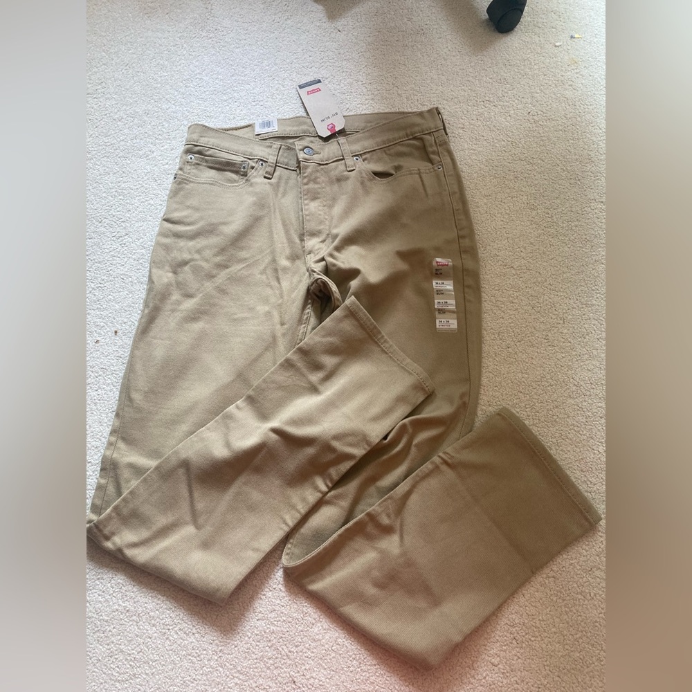 Levi’s 511 Slim Stretch Khaki Jeans